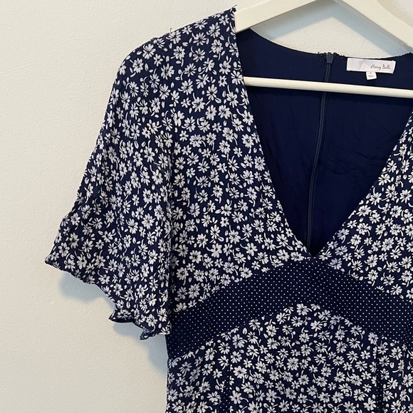 Honey Belle Floral Mini Dress - Picture 2 of 10